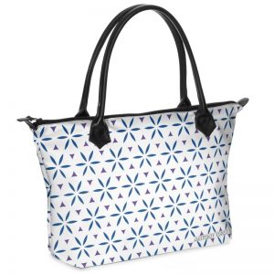 antony yorck shopper tasche vivalifa floral pattern print style purple blue white 141193 01