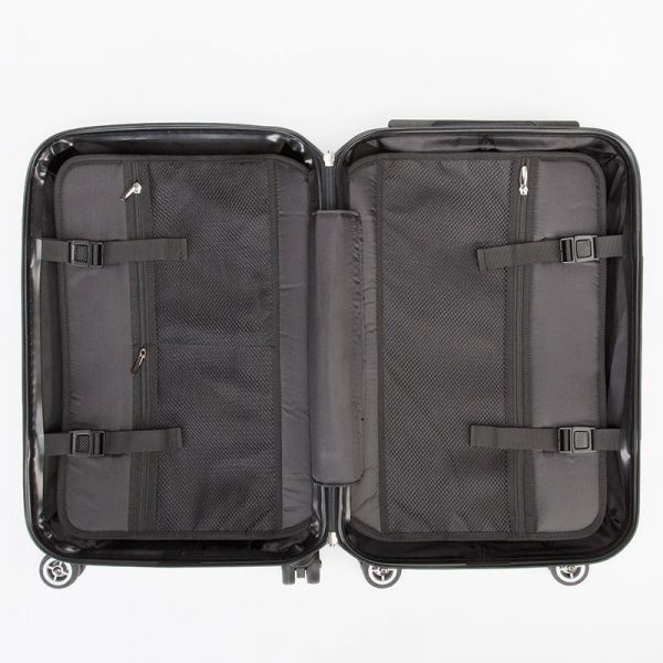 antony yorck trolley suitcase airplane hand luggage jet set series lock detail 07