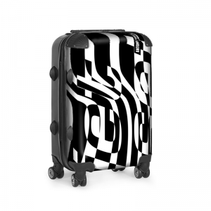 antony yorck trolley rollkoffer jet set black carry-on baggage luggage