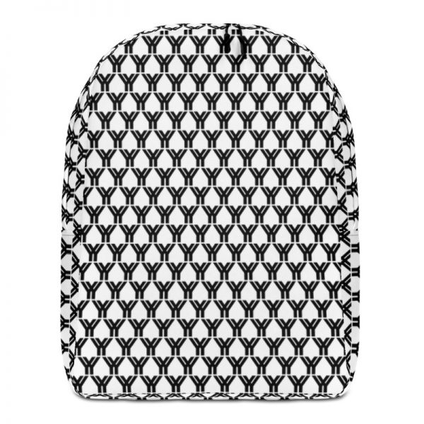 Designer backpack ANTONY YORCK Brand Logo Grid 2 antony yorck rucksack fashion brand logo grid front