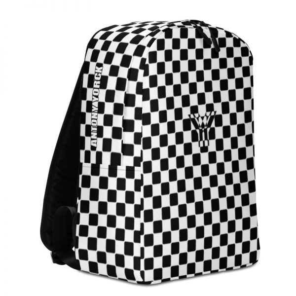 Designer backpack ANTONY YORCK Caro Pattern 1 antony yorck rucksack backpack caro patternschwarz weiss angebot 0011