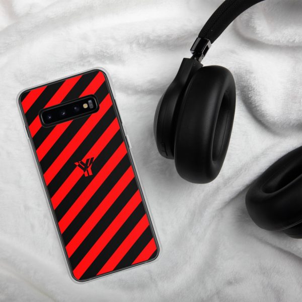 antony yorck accessoire samsung phone cases stripes black and red collection obvious 032