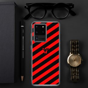antony yorck accessoire samsung phone cases stripes black and red collection obvious 021
