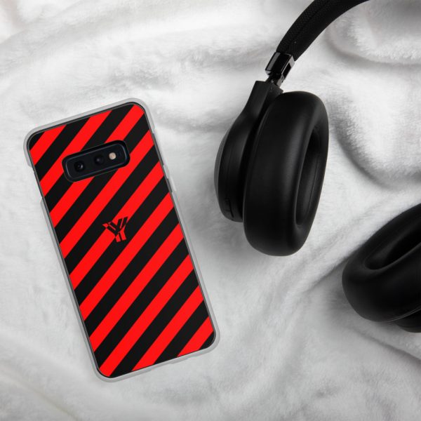 antony yorck accessoire samsung phone cases stripes black and red collection obvious 029