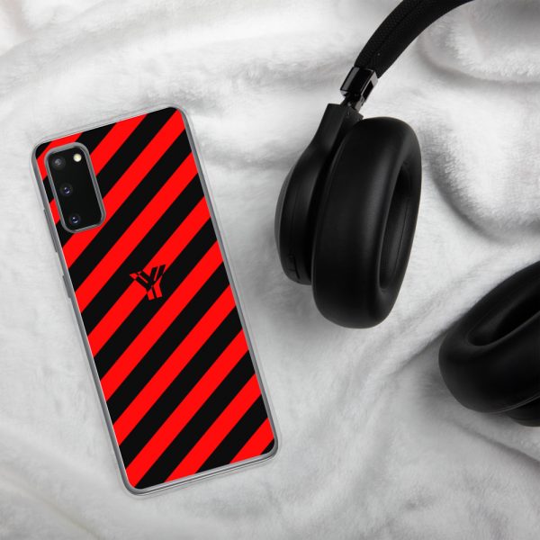 antony yorck accessoire samsung phone cases stripes black and red collection obvious 026