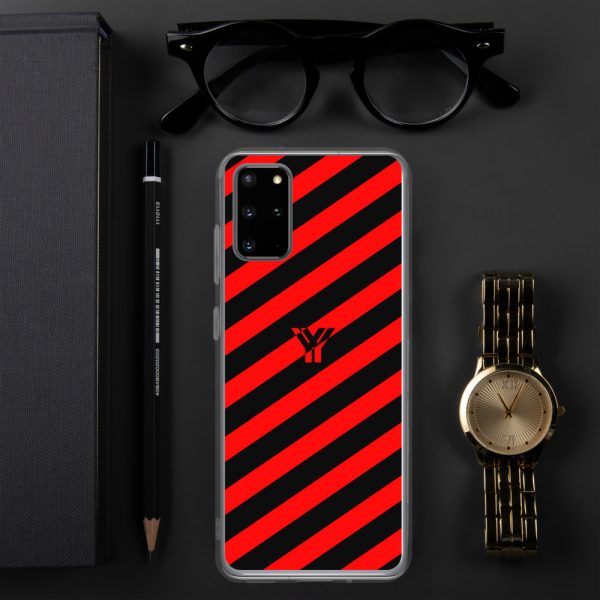 antony yorck accessoire samsung phone cases stripes black and red collection obvious 024