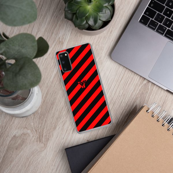 antony yorck accessoire samsung phone cases stripes black and red collection obvious 025