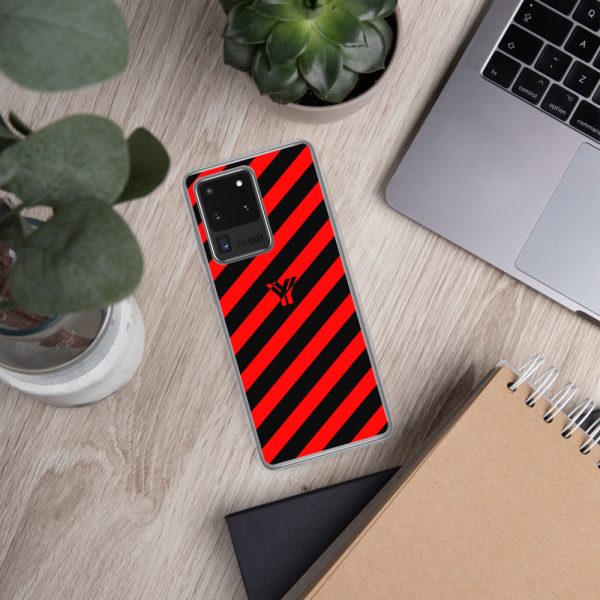antony yorck accessoire samsung phone cases stripes black and red collection obvious 019