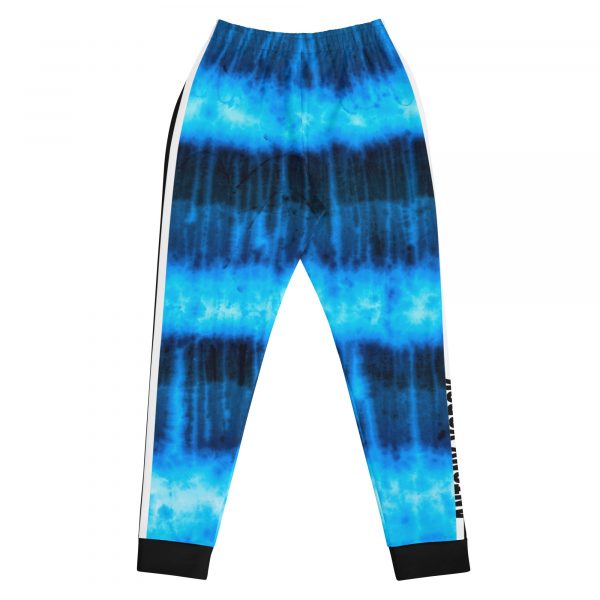 Batik Tie-Dye Style Damen Designer Jogginghose Blau 1 all over print womens joggers white back 63342ab29234e