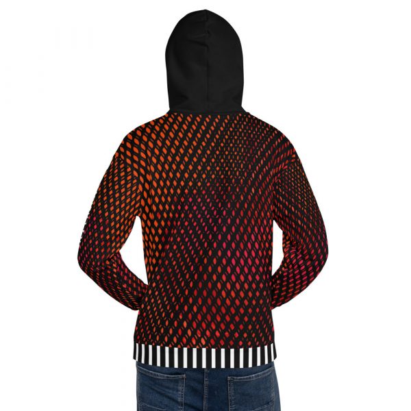 Herren Designer Hoodie Dragon Fire Athleisure Style 1 all over print unisex hoodie white back 63bd45f4e0f87