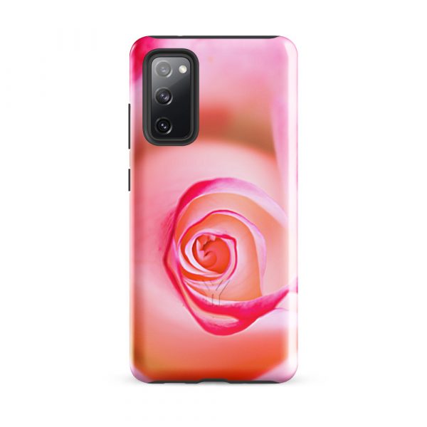 Designer Hardcase Samsung® und Samsung Galaxy® Handyhülle Pink Roses 8 tough case for samsung glossy samsung galaxy s20 fe front 652581e884640