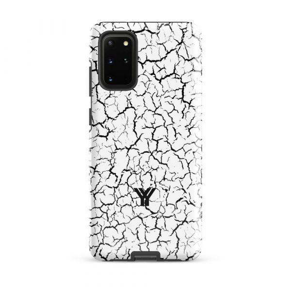 Designer hard case Samsung® and Samsung Galaxy® mobile phone case Craquelee white black 10 tough case for samsung glossy samsung galaxy s20 plus front 652531285d9ab