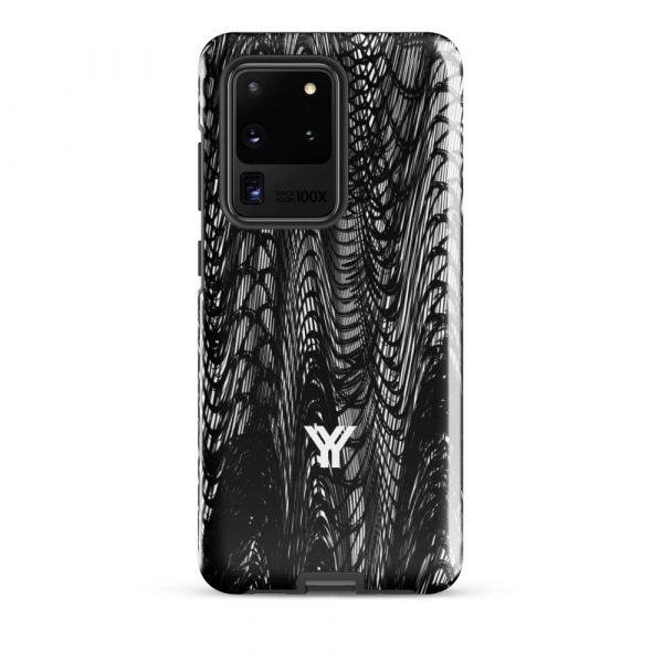 Designer Hardcase Samsung® and Samsung Galaxy® Cell Phone Case mesh style black & white 12 tough case for samsung glossy samsung galaxy s20 ultra front 652581793f321