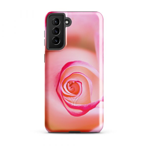 Designer Hardcase Samsung® und Samsung Galaxy® Handyhülle Pink Roses 18 tough case for samsung glossy samsung galaxy s21 plus front 652581e884bff