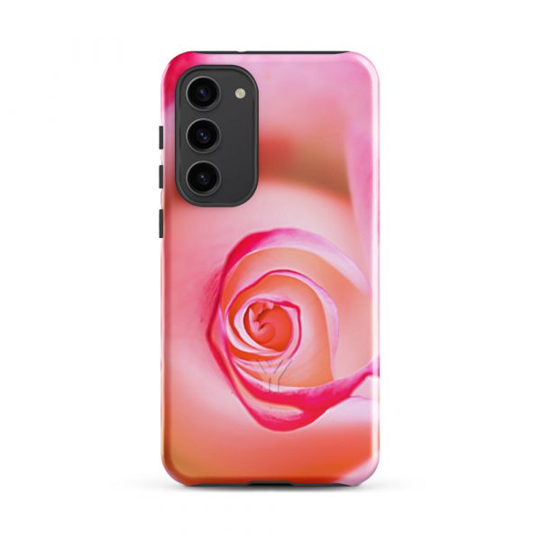 Designer Hardcase Samsung® und Samsung Galaxy® Handyhülle Pink Roses 30 tough case for samsung glossy samsung galaxy s23 plus front 652581e885303