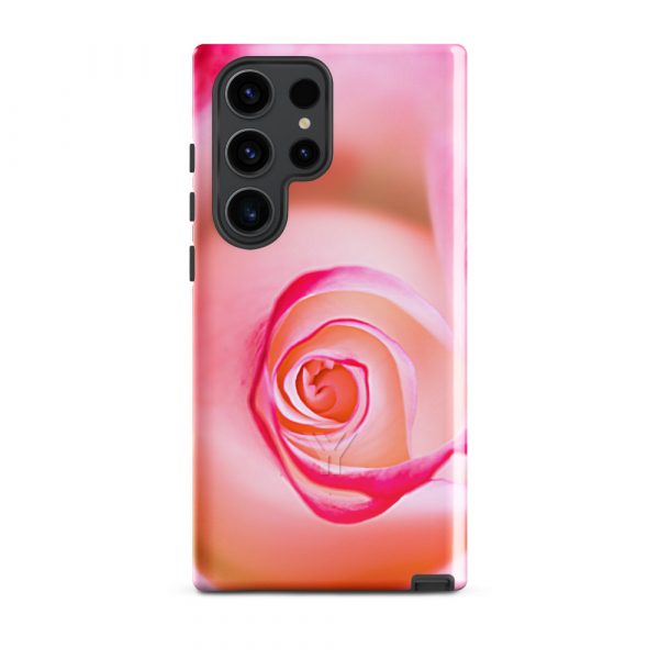 Designer Hardcase Samsung® und Samsung Galaxy® Handyhülle Pink Roses 32 tough case for samsung glossy samsung galaxy s23 ultra front 652581e885433