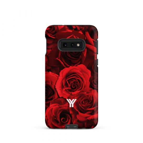 Designer Hardcase Samsung® und Samsung Galaxy® Handyhülle Rote Rosen 5 tough case for samsung matte samsung galaxy s10e front 652537dd11e88