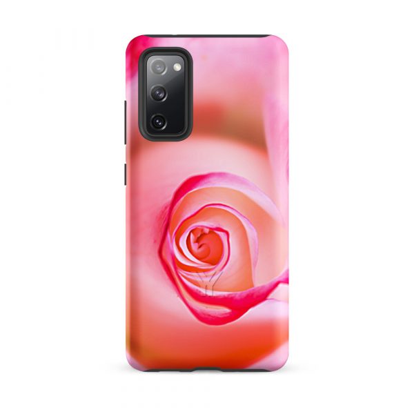 Designer Hardcase Samsung® und Samsung Galaxy® Handyhülle Pink Roses 9 tough case for samsung matte samsung galaxy s20 fe front 652581e8846dd