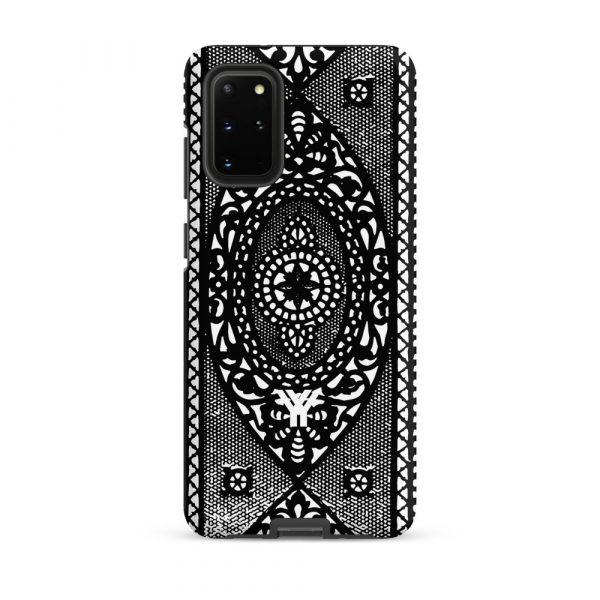 Designer Hardcase Samsung® and Samsung Galaxy® Cell Phone Case Folk Print schwarz 11 tough case for samsung matte samsung galaxy s20 plus front 652588b4a90eb