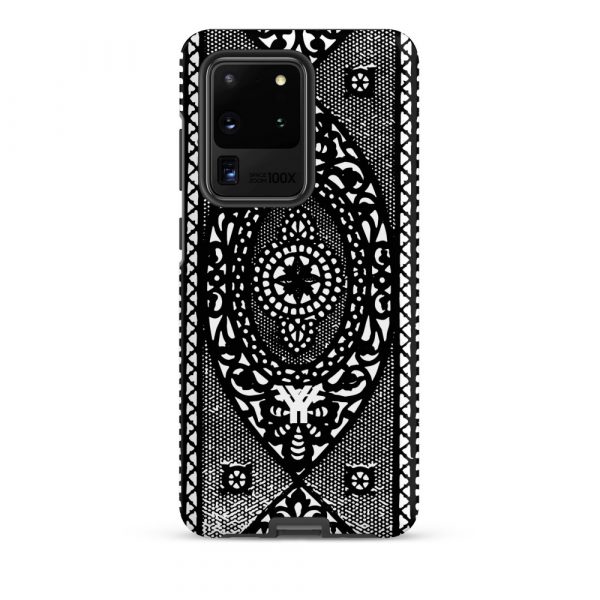 Designer Hardcase Samsung® and Samsung Galaxy® Cell Phone Case Folk Print schwarz 13 tough case for samsung matte samsung galaxy s20 ultra front 652588b4a9200