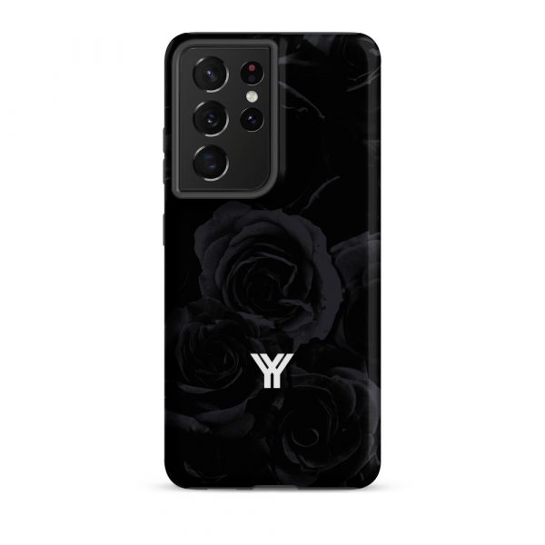 Designer Hardcase Samsung® and Samsung Galaxy® Cell phone case Midnight Roses 21 tough case for samsung matte samsung galaxy s21 ultra front 65253d92394a6