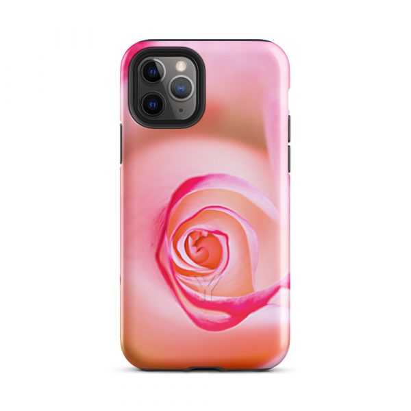 Designer Hardcase iPhone® Handyhülle Pink Roses 2 tough case for iphone glossy iphone 11 pro front 6547db7100cab