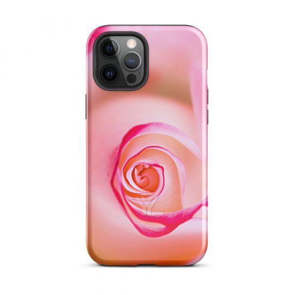 Designer Hardcase iPhone® Handyhülle Pink Roses 12 tough case for iphone glossy iphone 12 pro max front 6547db71011c1