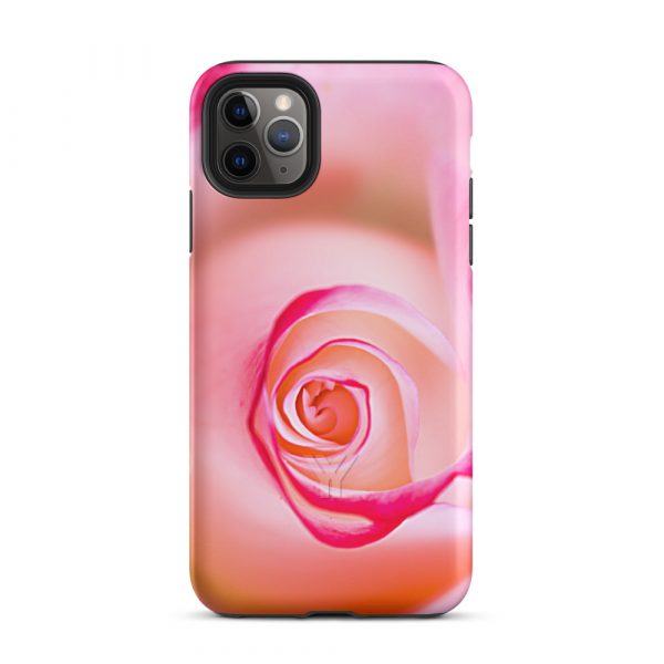 Designer Hardcase iPhone® Handyhülle Pink Roses 5 tough case for iphone matte iphone 11 pro max front 6547db7100e6b