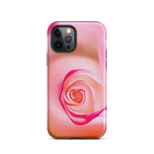 Designer Hardcase iPhone® Handyhülle Pink Roses 11 tough case for iphone matte iphone 12 pro front 6547db710114f