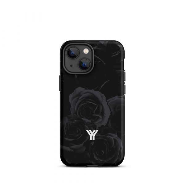 Designer Hardcase iPhone® Handyhülle Midnight Roses 16 tough case for iphone matte iphone 13 mini front 6547d94e3c111