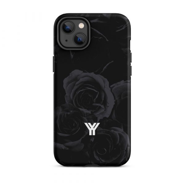 Designer Hardcase iPhone® Handyhülle Midnight Roses 26 tough case for iphone matte iphone 14 plus front 6547d94e3c597