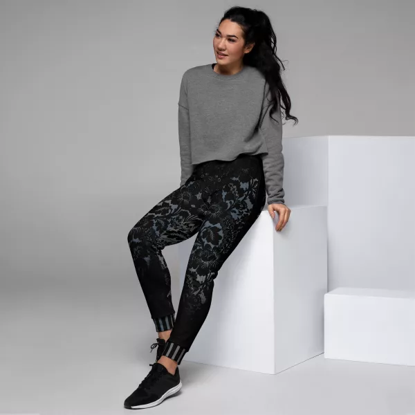Designer Jogginghose Damen - Baroque Noir Collection