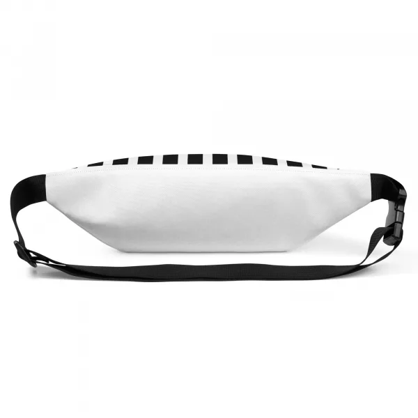 Bauchtasche Weiß mit Streifen – Bild 3