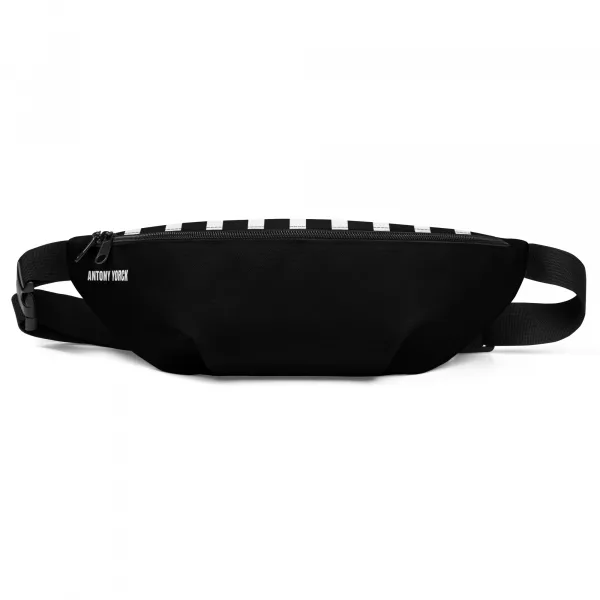 Bauchtasche Schwarz mit Streifen – Bild 2