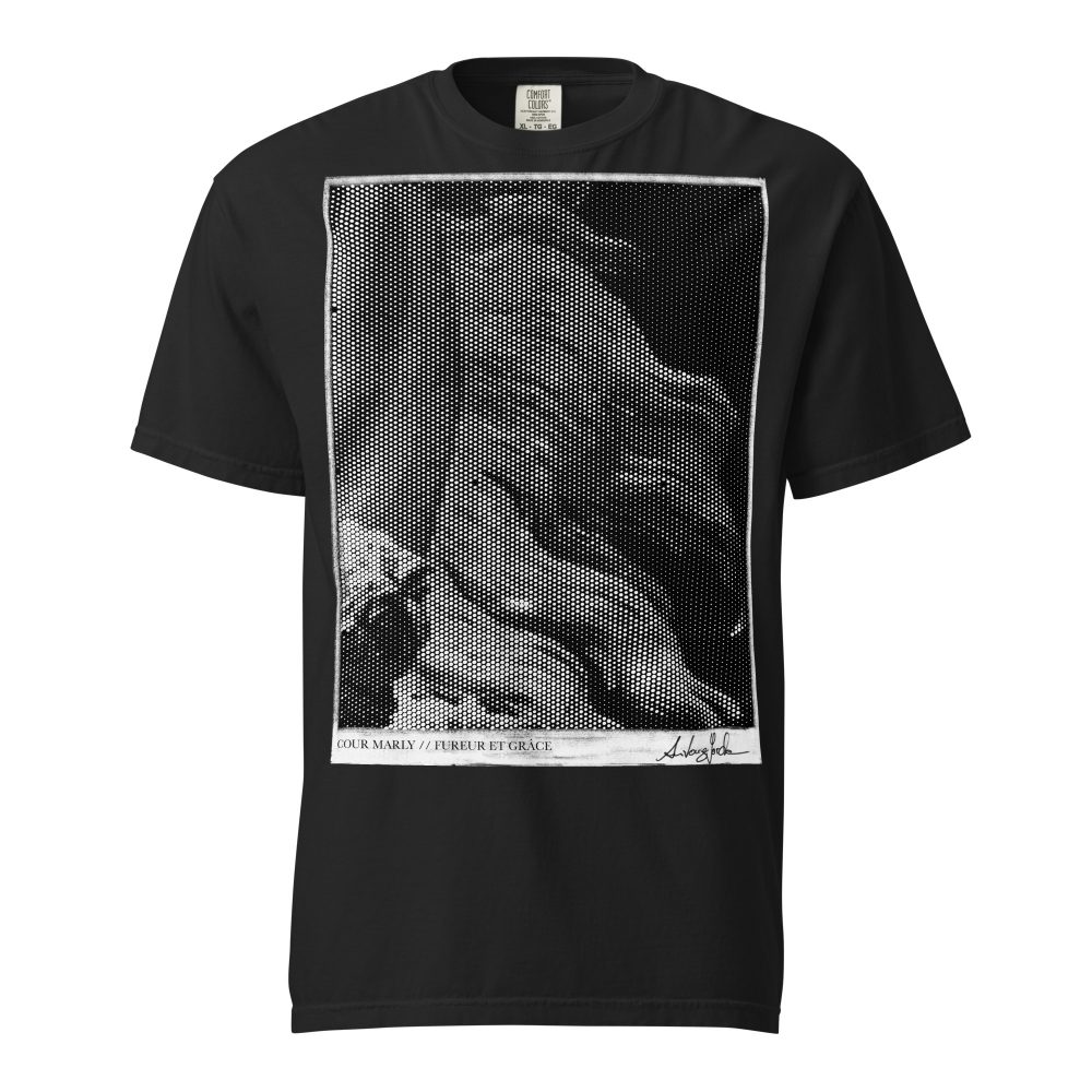 T-Shirt Herren Schwarz "COUR MARLY - FUREUR ET GRÂCE"
